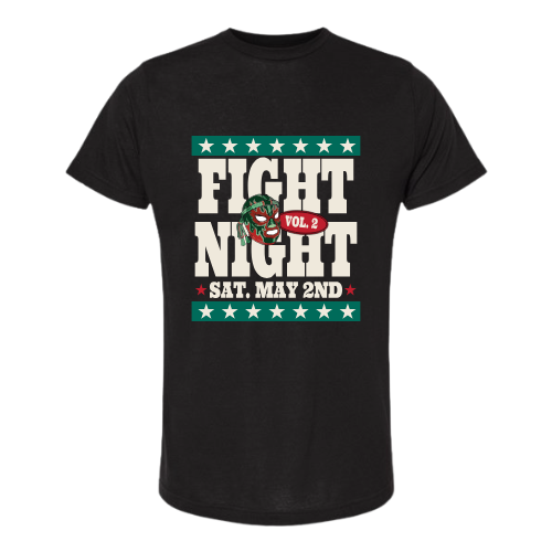 EXCLUSIVE - Black & Green ISH Fight Night Shirt