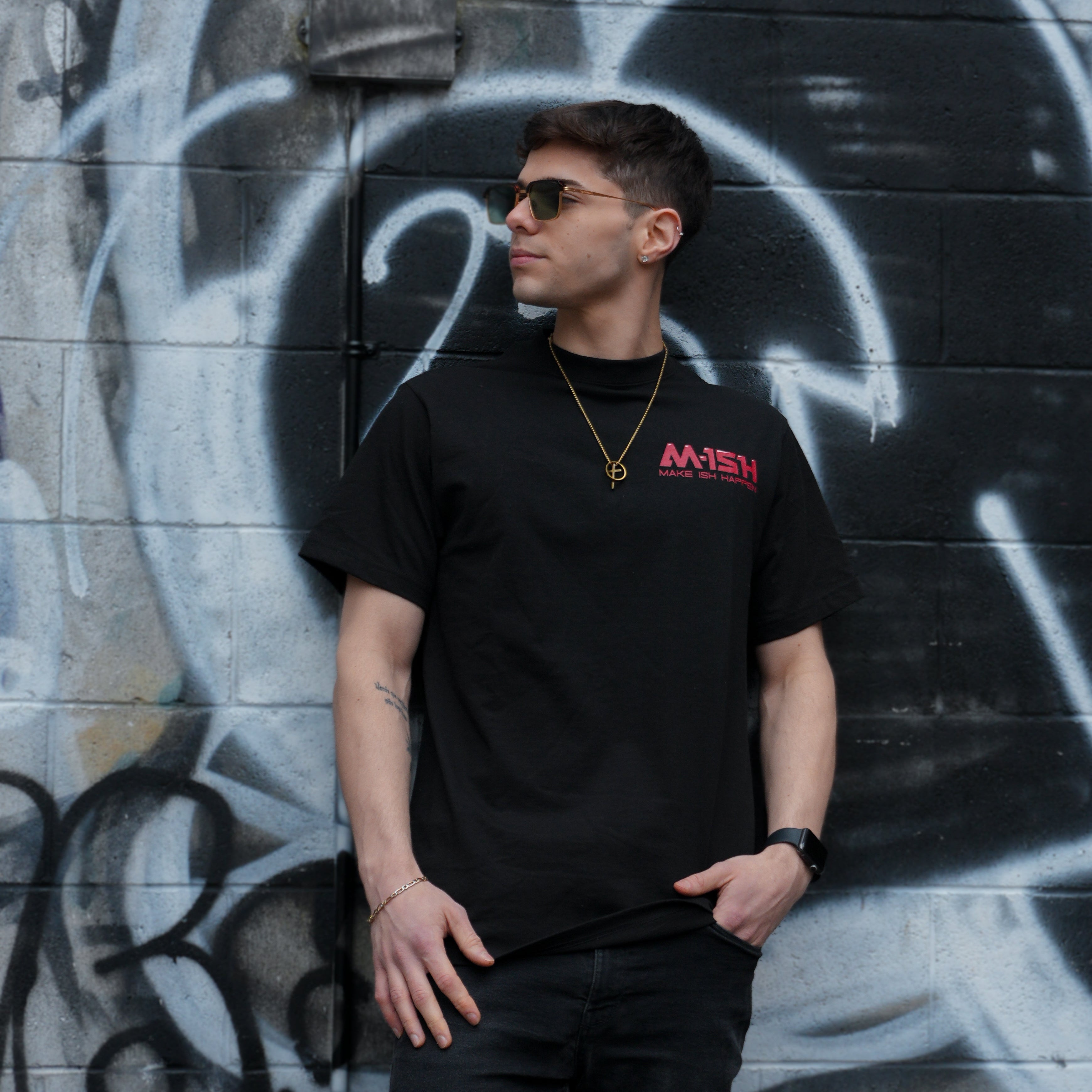 Black M-ISH Tee